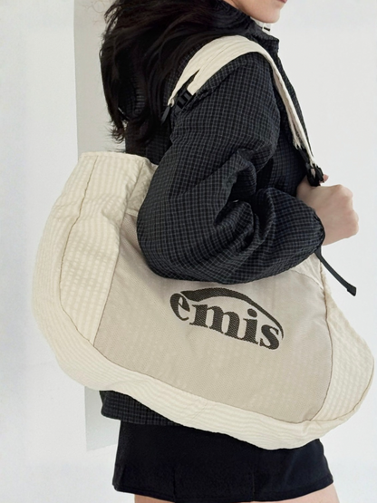 EMIS PACKABLE CHECK SHOPPER BAG