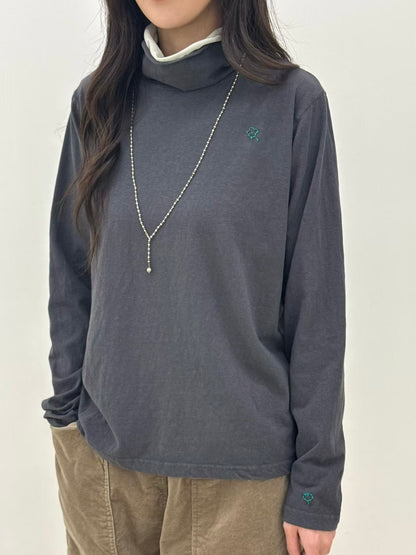 MZ877 DOUBLE NECK COTTON TOP