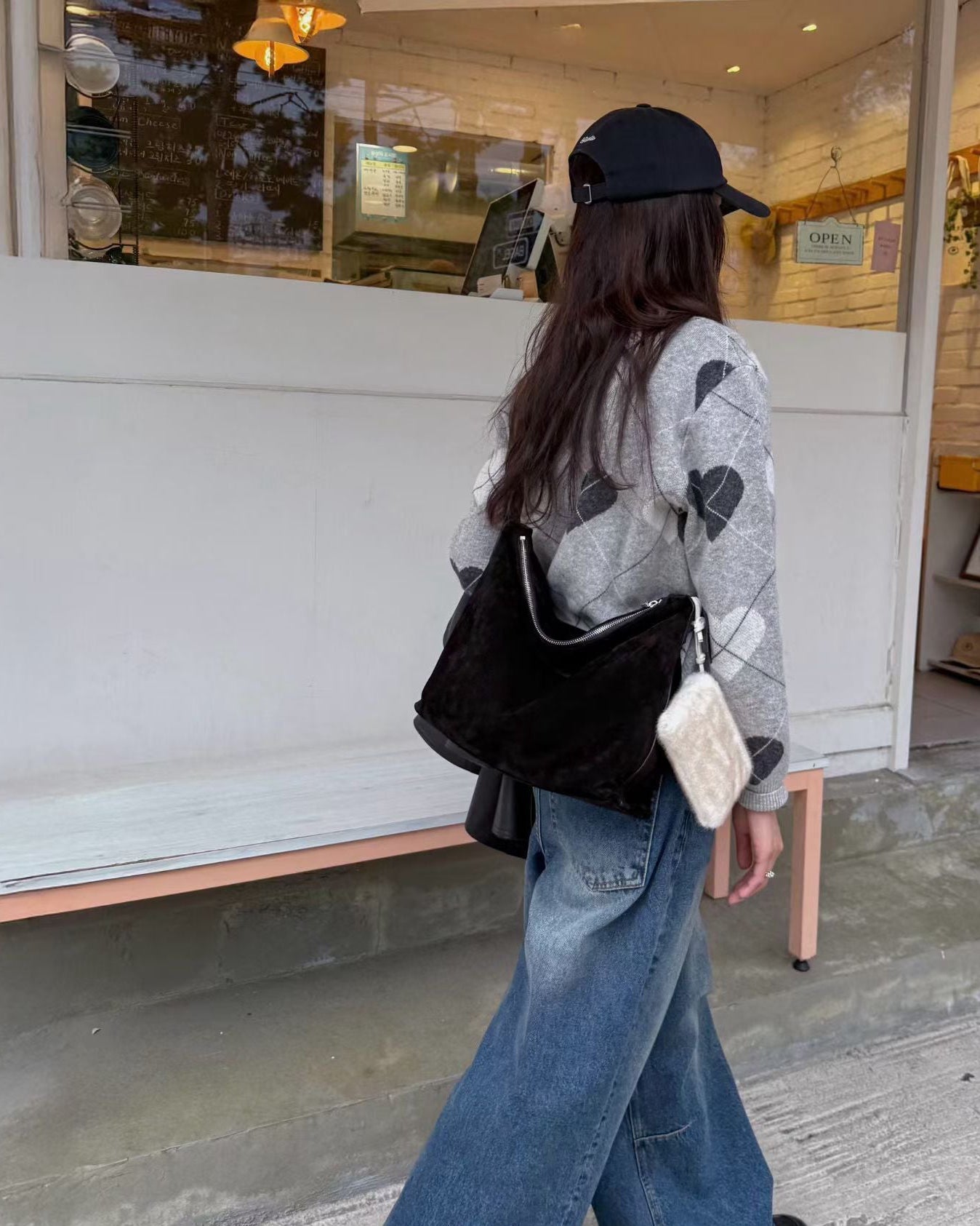 MZ951 ITALIAN HANDMADE LEATHER BOXY HOBO BAG / *9色