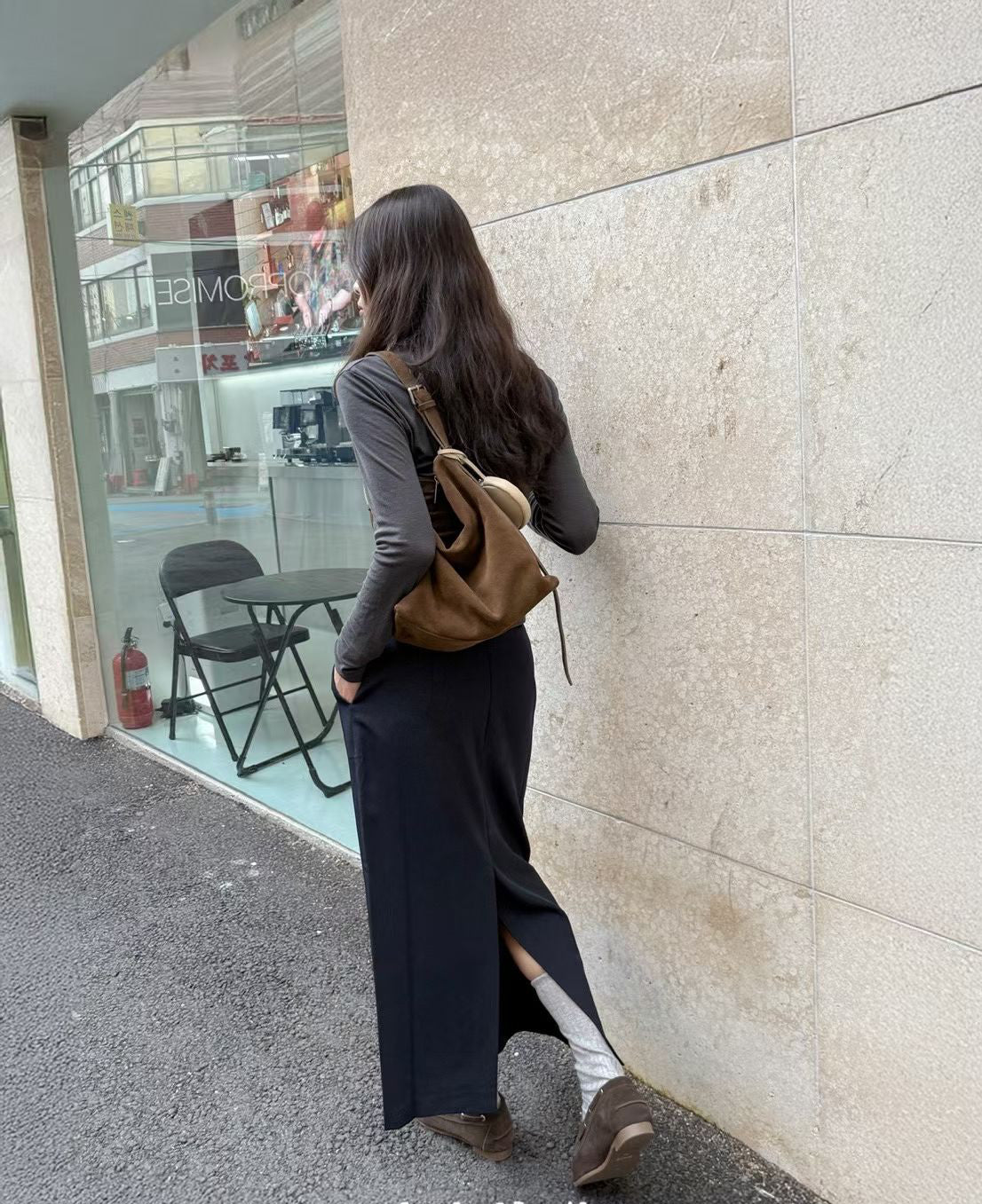 MZ951 ITALIAN HANDMADE LEATHER BOXY HOBO BAG / *9色