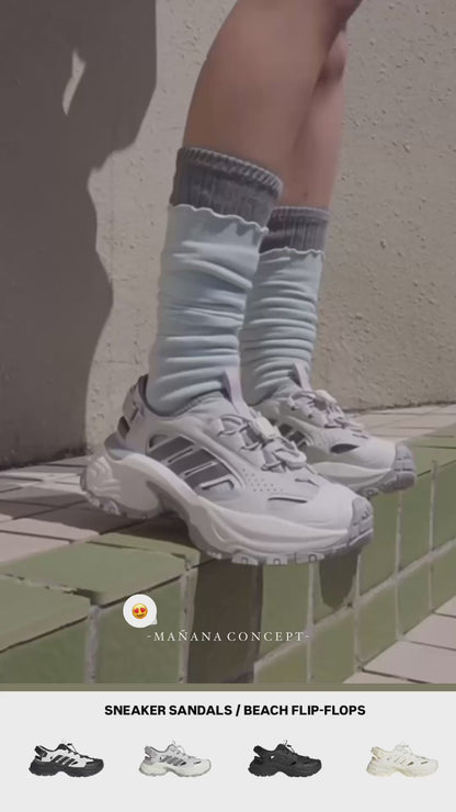 ADIDAS - SNEAKER SANDALS / BEACH FLIP-FLOPS