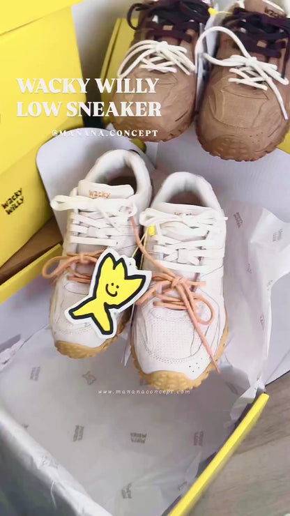 WACKY WILLY LOW SNEAKER 雙色帶餅乾鞋 六色推介!!