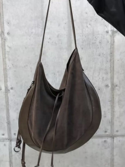 MZ899 CURVEE HOBO SUEDE BAG