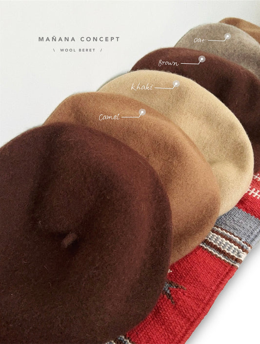 MTU-267 Wool Beret