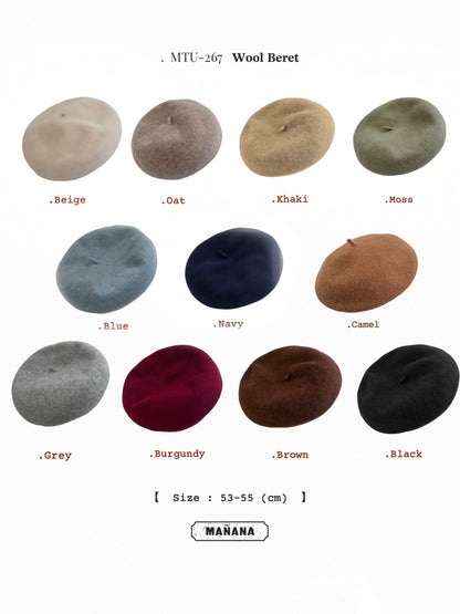 MTU-267 Wool Beret