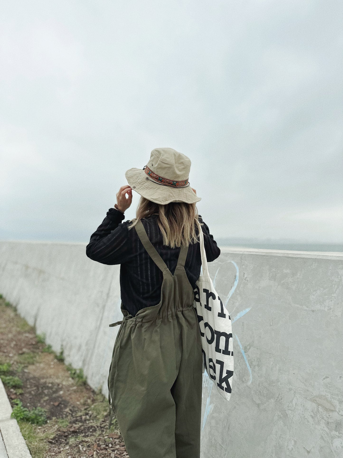 MZ-128 Geo Strap Bucket Hat