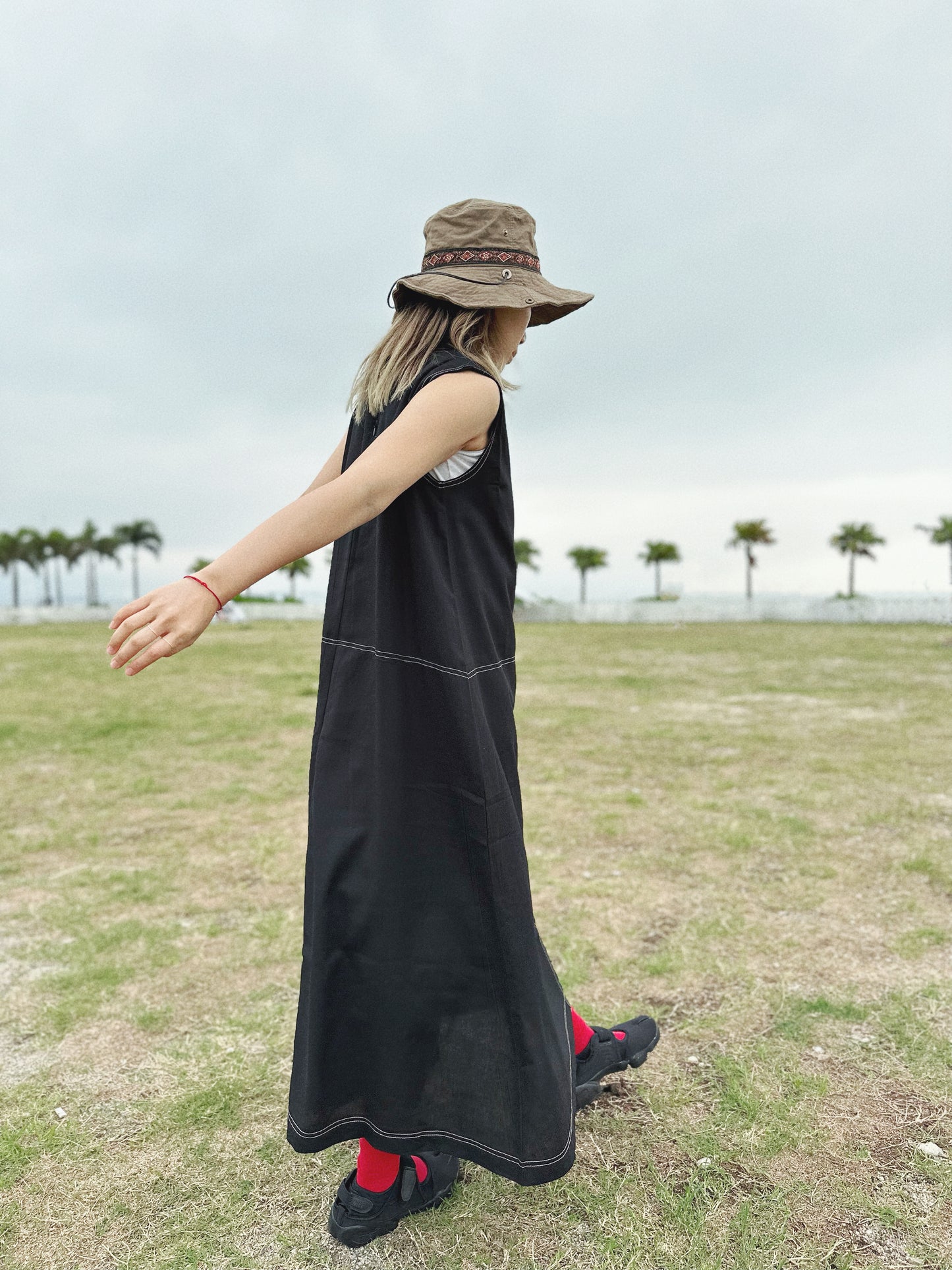 MZ-128 Geo Strap Bucket Hat