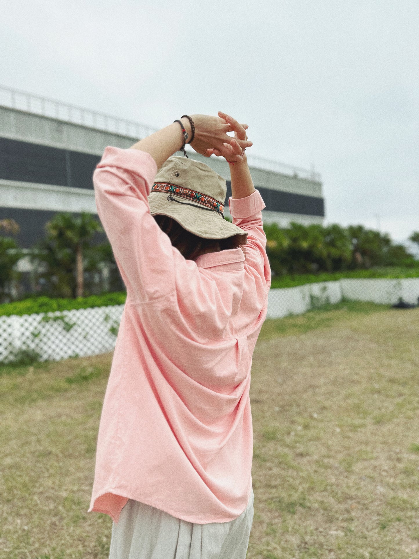 MZ-128 Geo Strap Bucket Hat