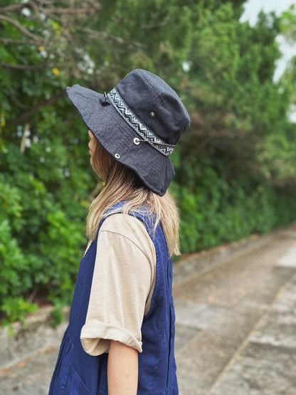 MZ-128 Geo Strap Bucket Hat