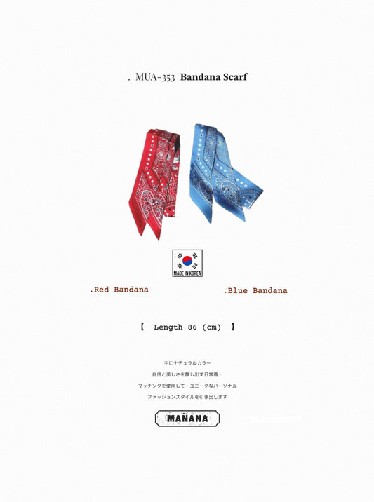 Bandana Silky Mini Scarf