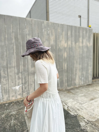 MZ-128 Geo Strap Bucket Hat